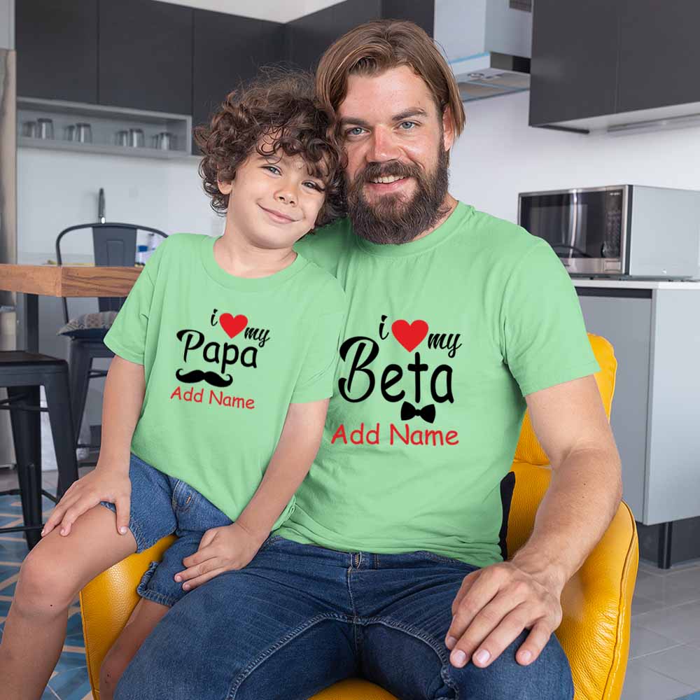 I love my Beta-I love my Papa Customized Name