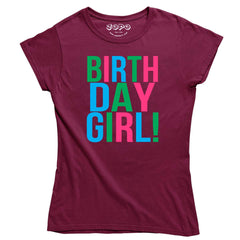 Birthday Girl  T Shirt for Girls