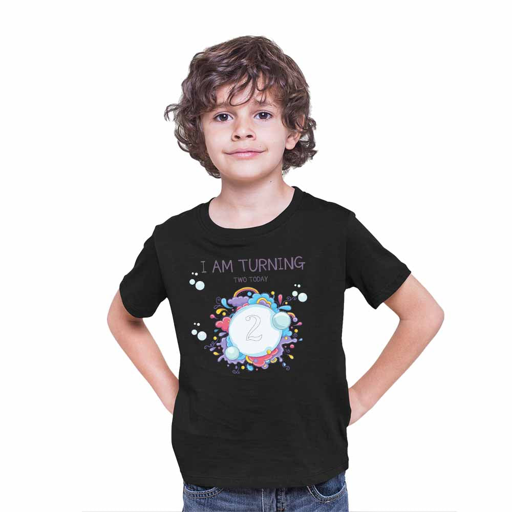 I Am Tuning 2nd Birthday Kids T-shirt