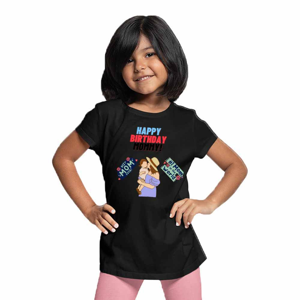 Happy Birthday mommy world T-shirt/Romper