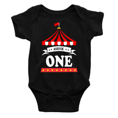 Circus Theme Custom Name Rompers