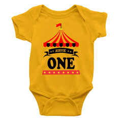 Circus Theme Custom Name Rompers