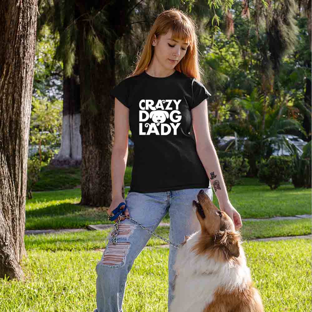 Crazy Dog Love Women T-Shirt