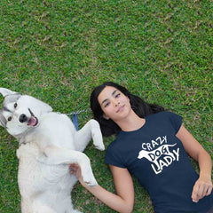Crazy Dog Lady Women Tshirt