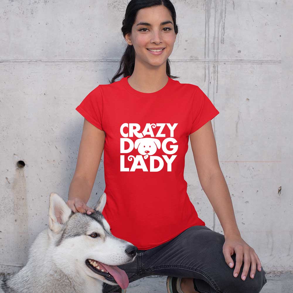 Crazy Dog Love Women T-Shirt
