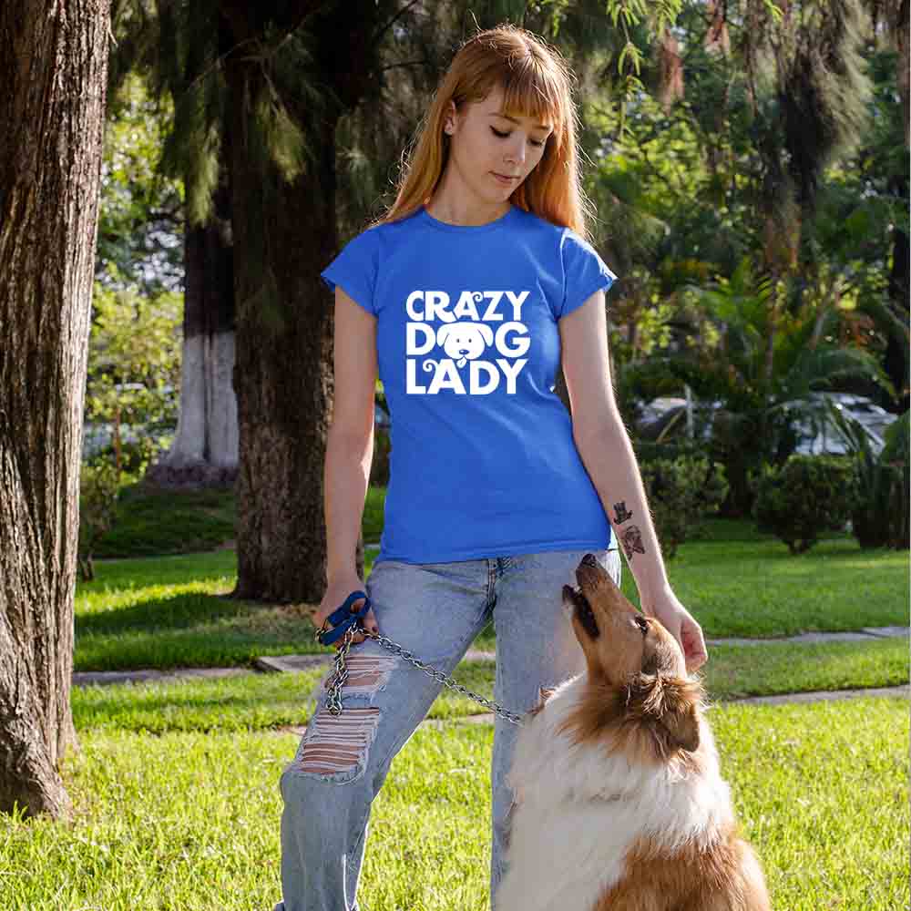 Crazy Dog Love Women T-Shirt
