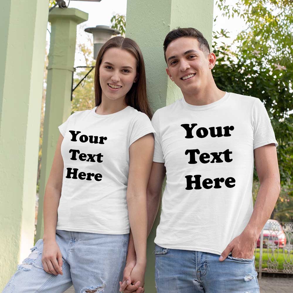 Custom Couple T-Shirt