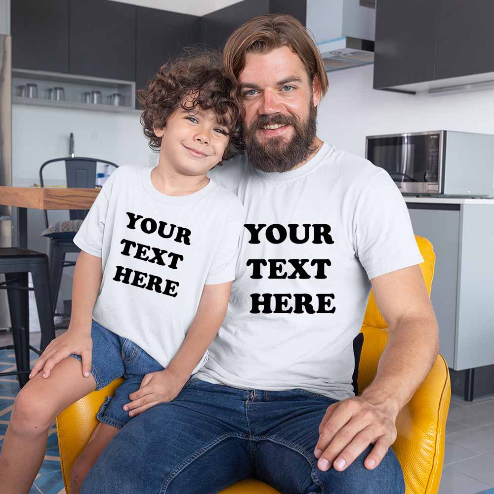 Customized Dad & Son