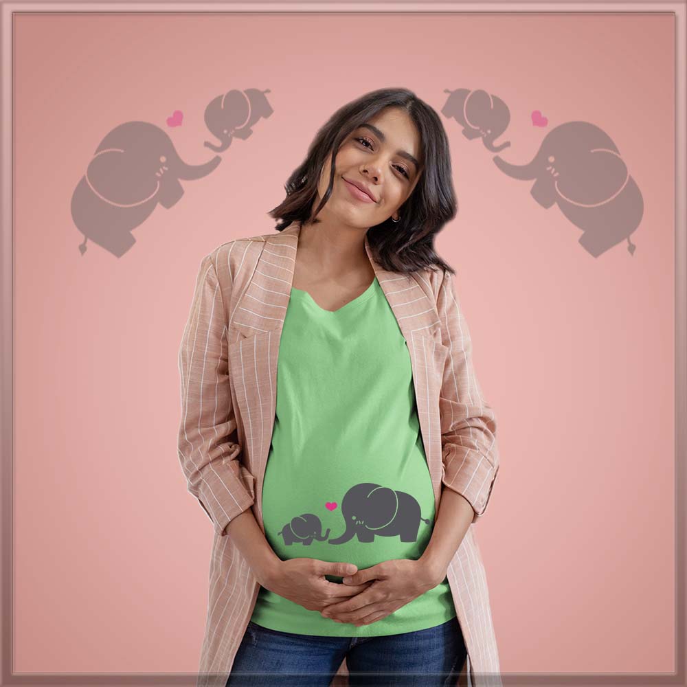 Elephant Love Maternity Tshirts