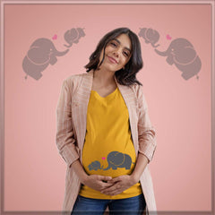 Elephant Love Maternity Tshirts