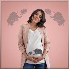 Elephant Love Maternity Tshirts