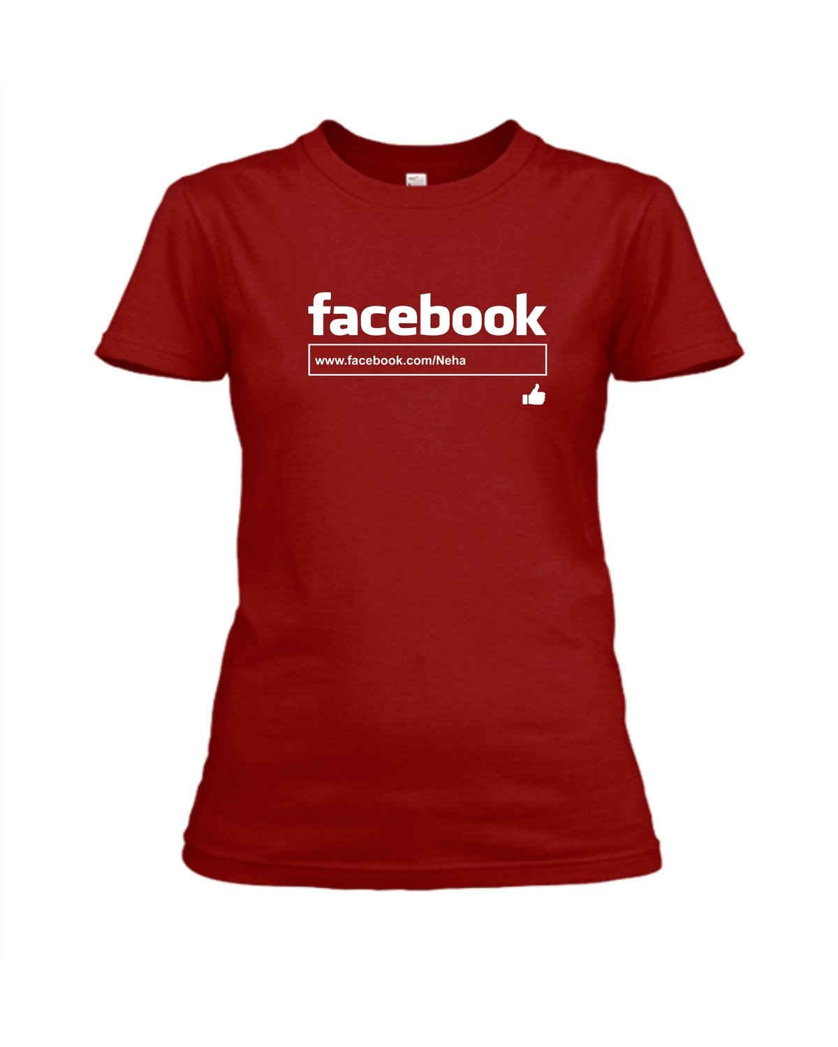 Facebook Custom Text