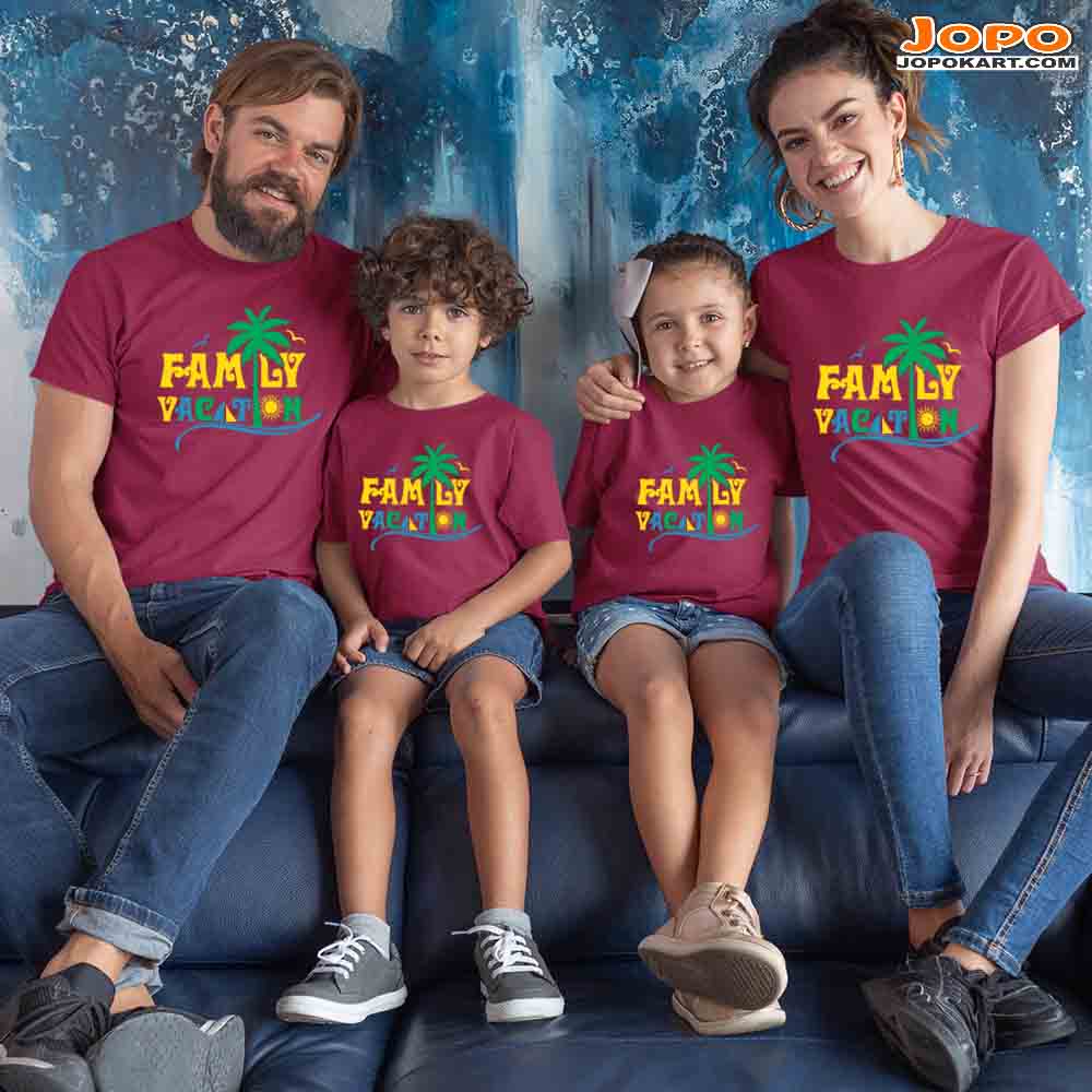Family Vacation Group Tshirts