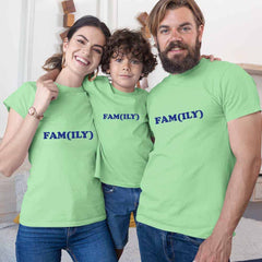 FAM(ILY) Matching Family Tshirts Set of 3 4 5 6