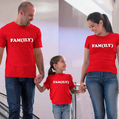 FAM(ILY) Matching Family Tshirts Set of 3 4 5 6