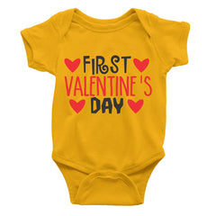 First Valentines Day Rompers
