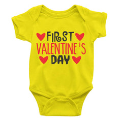 First Valentines Day Rompers