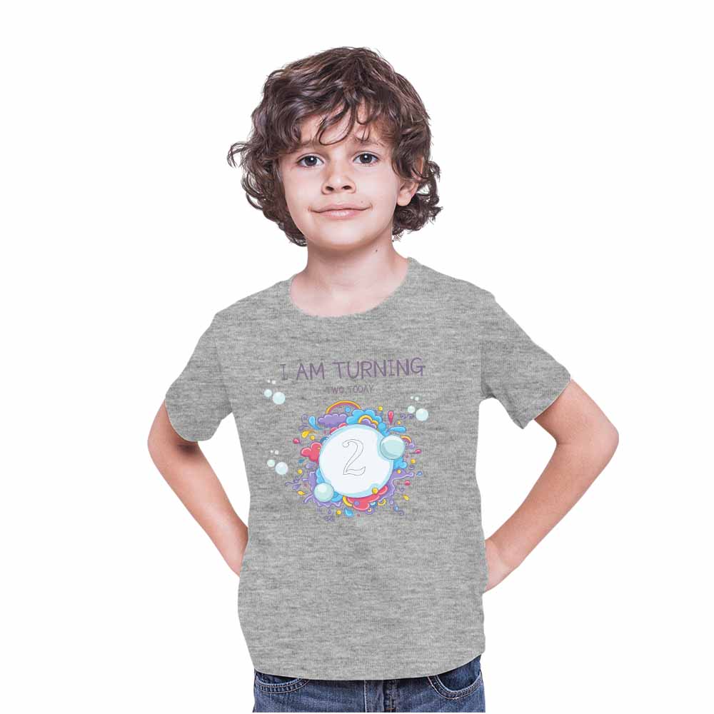 I Am Tuning 2nd Birthday Kids T-shirt