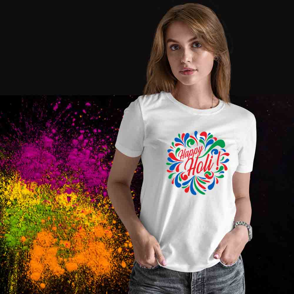 Happy Holi - Women's Tshirt