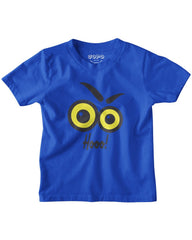 Hoo Eyes Design T Shirt for Kids Boys