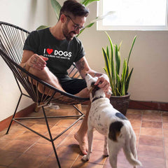 I love Dogs Tshirt for Men