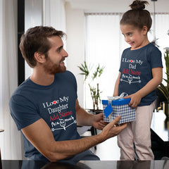 I Love my Dad - Daughter Customize Name