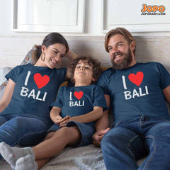 Customized Vacation Place Destination Name Matching Family T-Shirts Set of 3, 4, 5 & 6