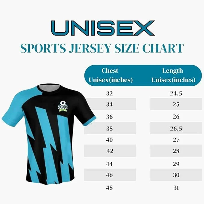 Customizable Sports Jersey for Men | Name Number Printed Team Player Shirt