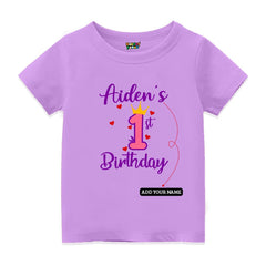 Birthday Customised Kids Tshirts