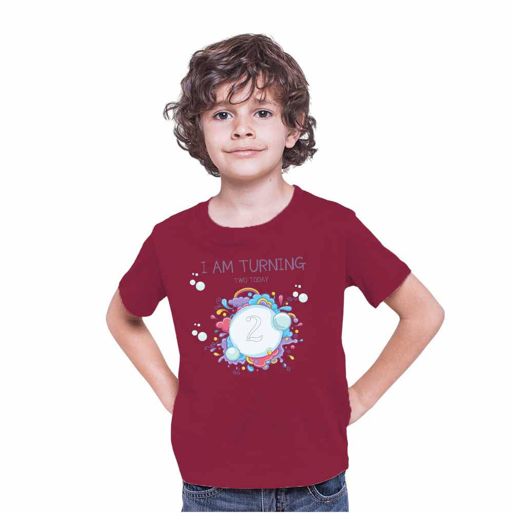 I Am Tuning 2nd Birthday Kids T-shirt