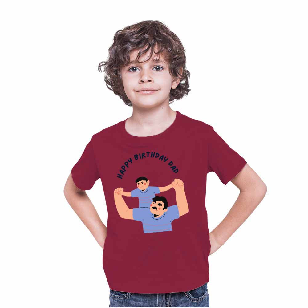 Happy Birthday Dad design T-shirt/Romper