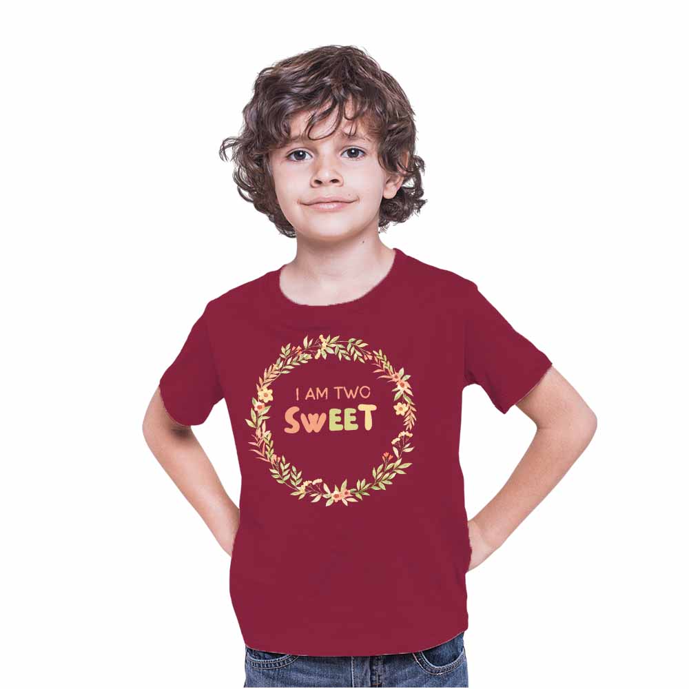 I Am Two Sweet Design kids T-shirt/Romper