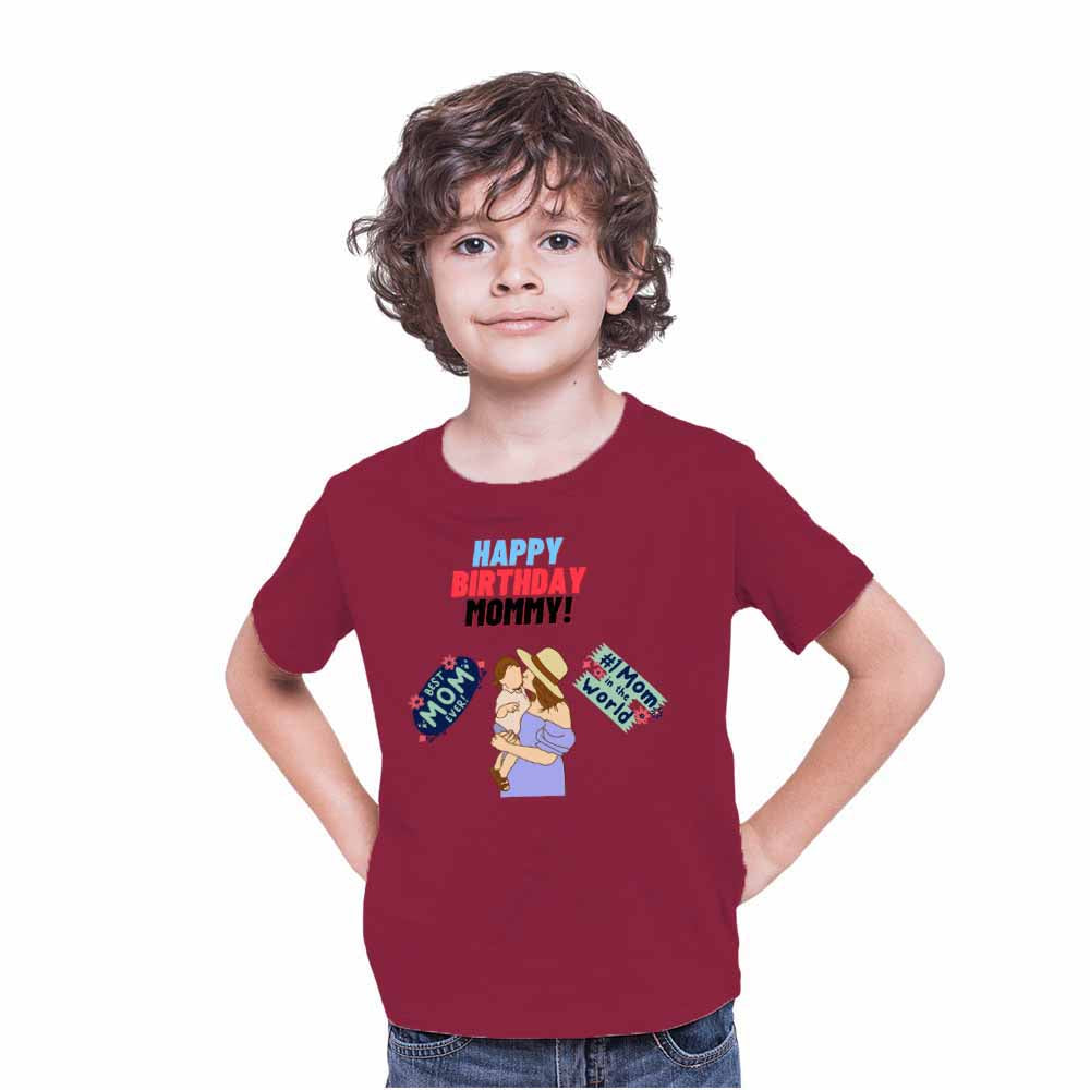Happy Birthday mommy world T-shirt/Romper