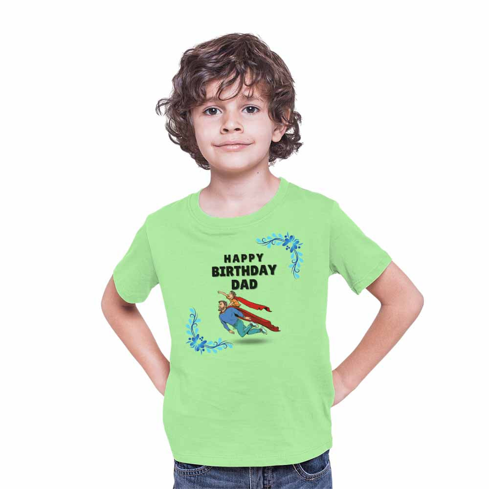 Happy Birthday Dad Design T-shirt