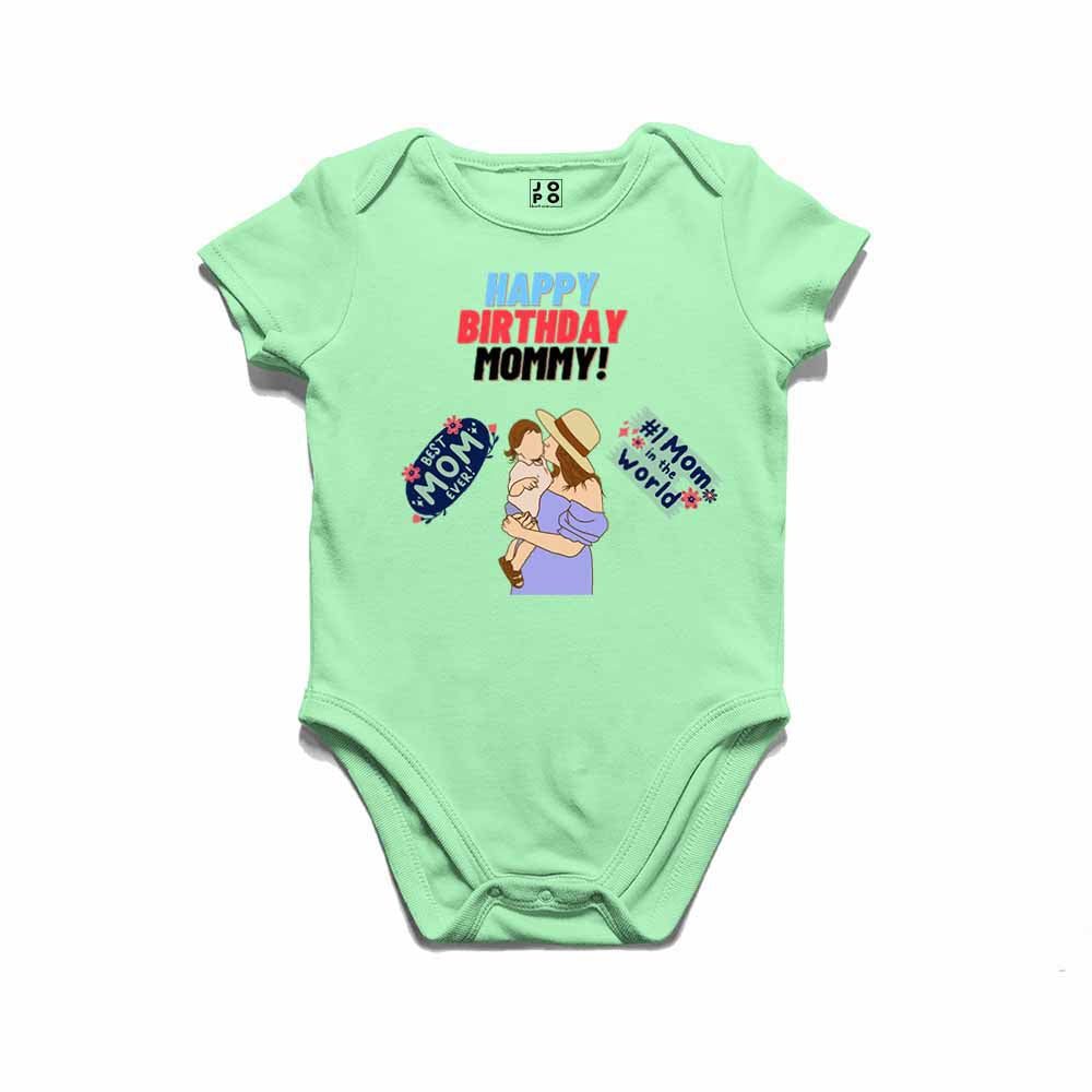 Happy Birthday mommy world T-shirt/Romper