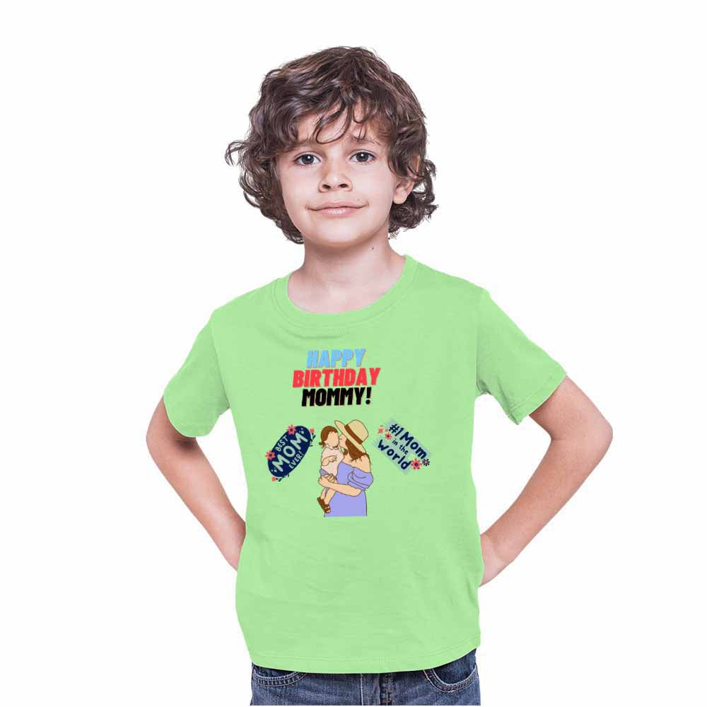 Happy Birthday mommy world T-shirt/Romper