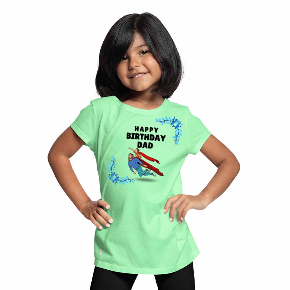 Happy Birthday Dad Design T-shirt