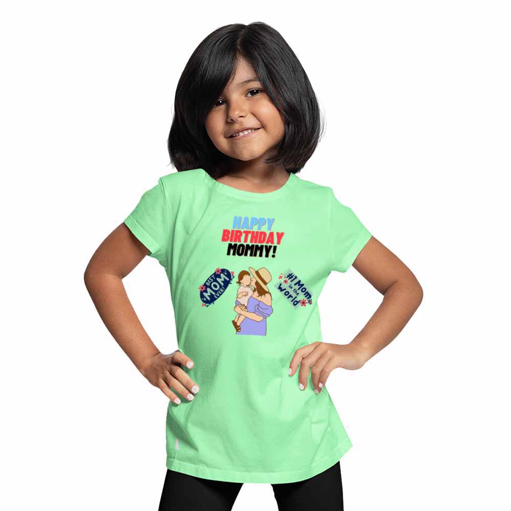 Happy Birthday mommy world T-shirt/Romper
