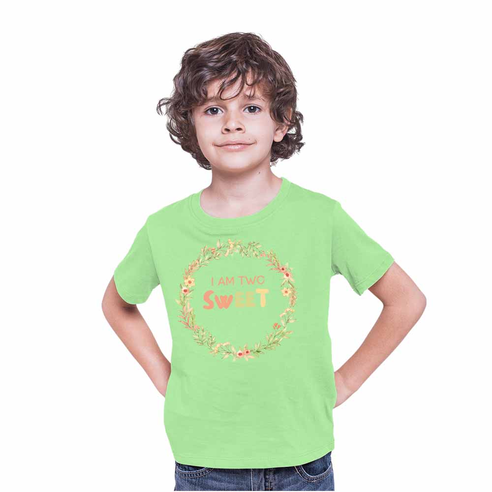 I Am Two Sweet Design kids T-shirt/Romper