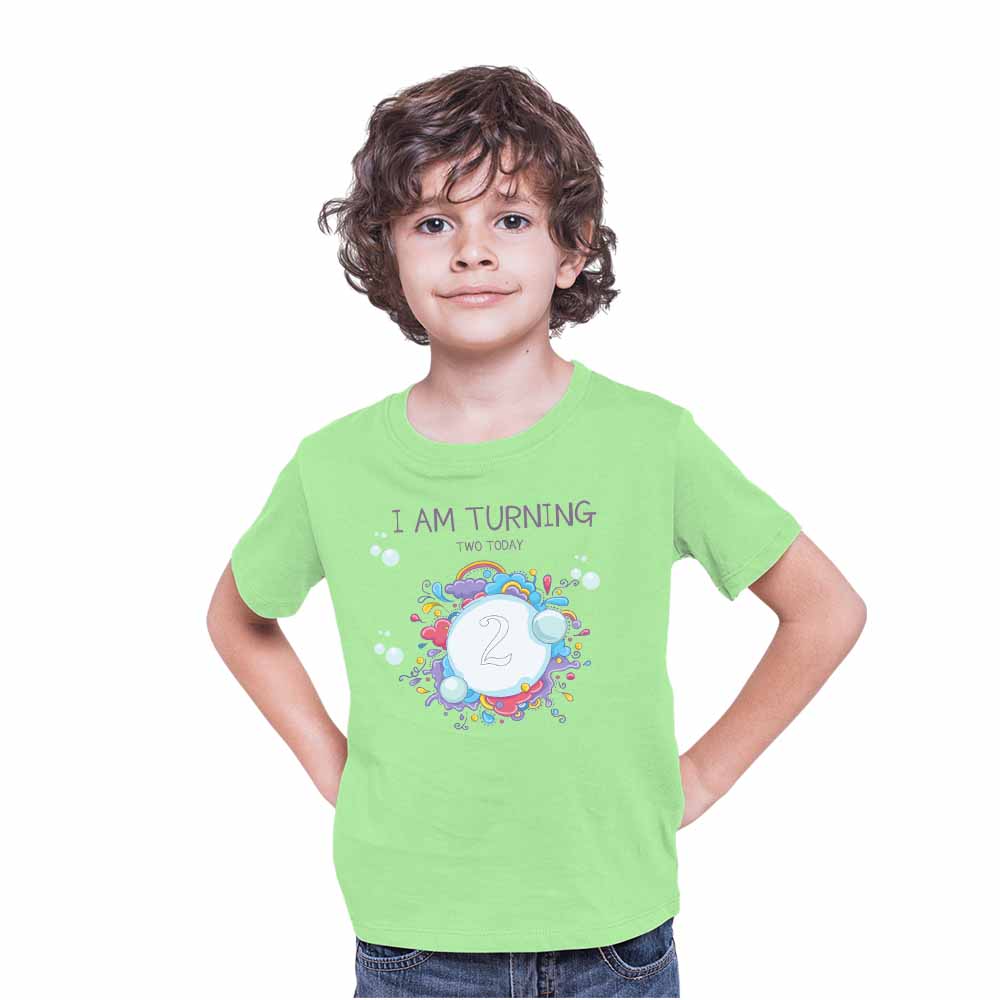 I Am Tuning 2nd Birthday Kids T-shirt