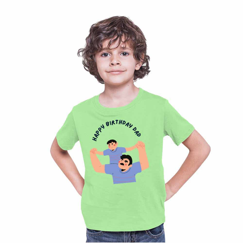 Happy Birthday Dad design T-shirt/Romper
