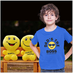 Dad's the Boss until Mom comes Home Boys Tshirt