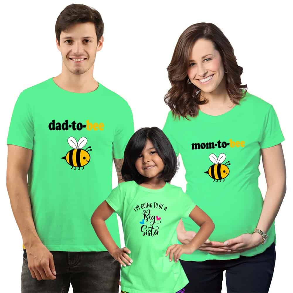 Dad to bee Mom to bee & I'm going to be a Big Sister