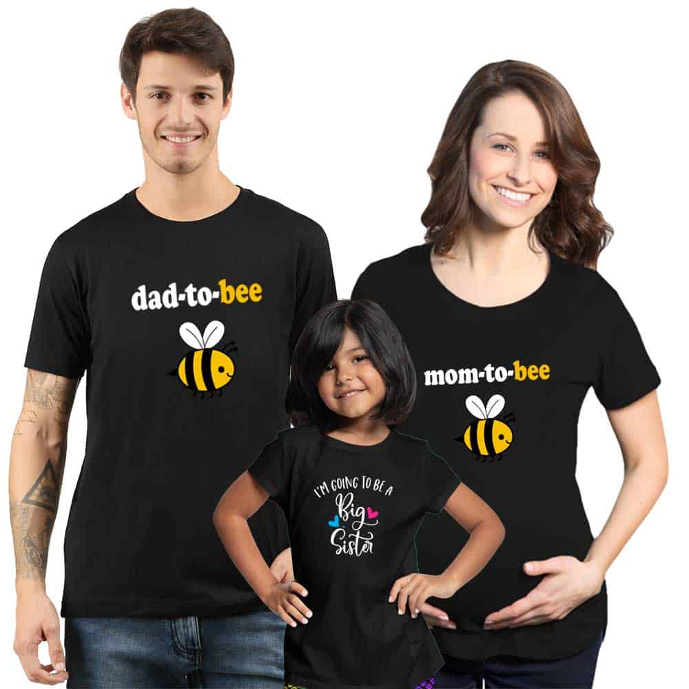 Dad to bee Mom to bee & I'm going to be a Big Sister