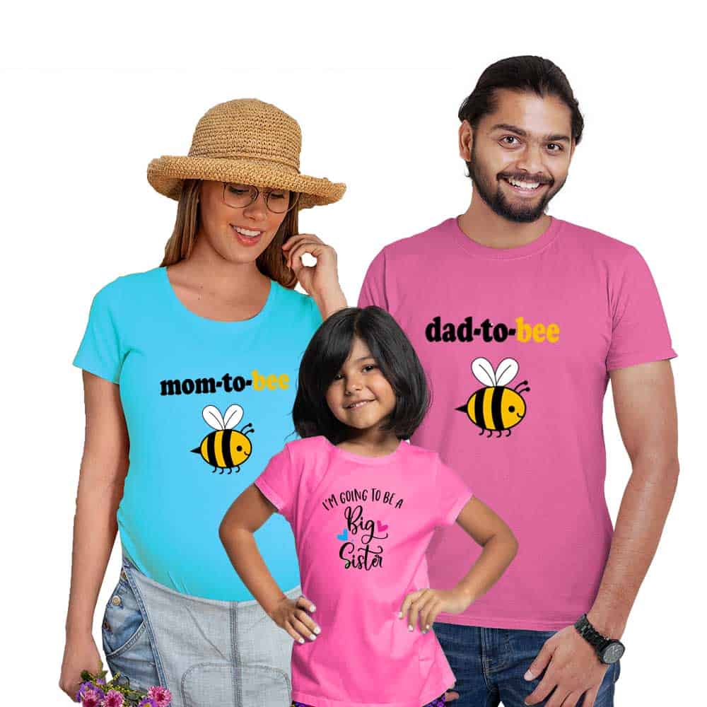 Dad to bee Mom to bee & I'm going to be a Big Sister