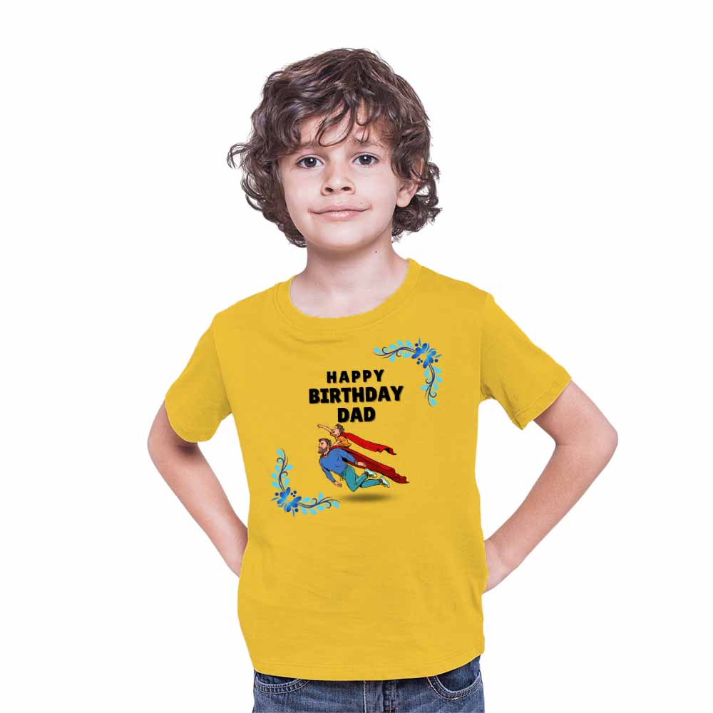 Happy Birthday Dad Design T-shirt
