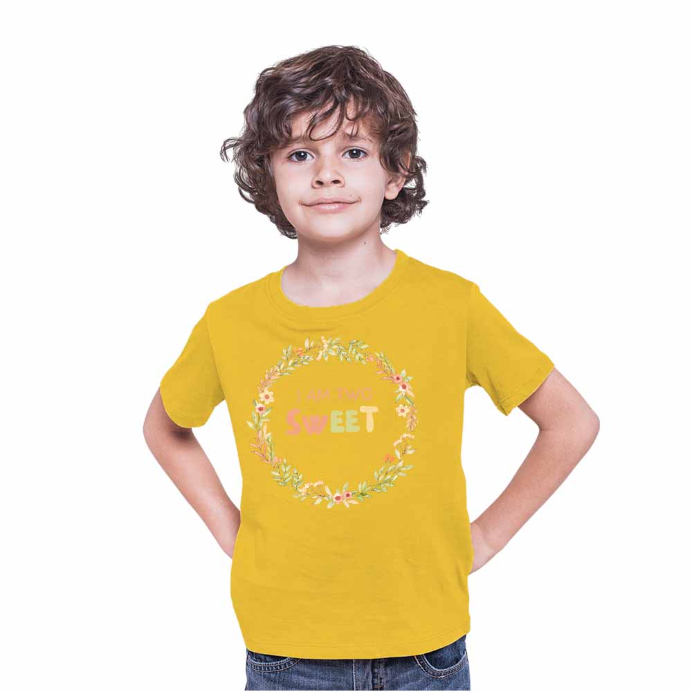 I Am Two Sweet Design kids T-shirt/Romper