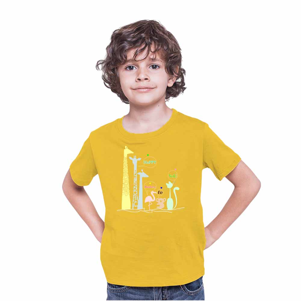 4rd Birthday Jungle Theme Kids T-shirt