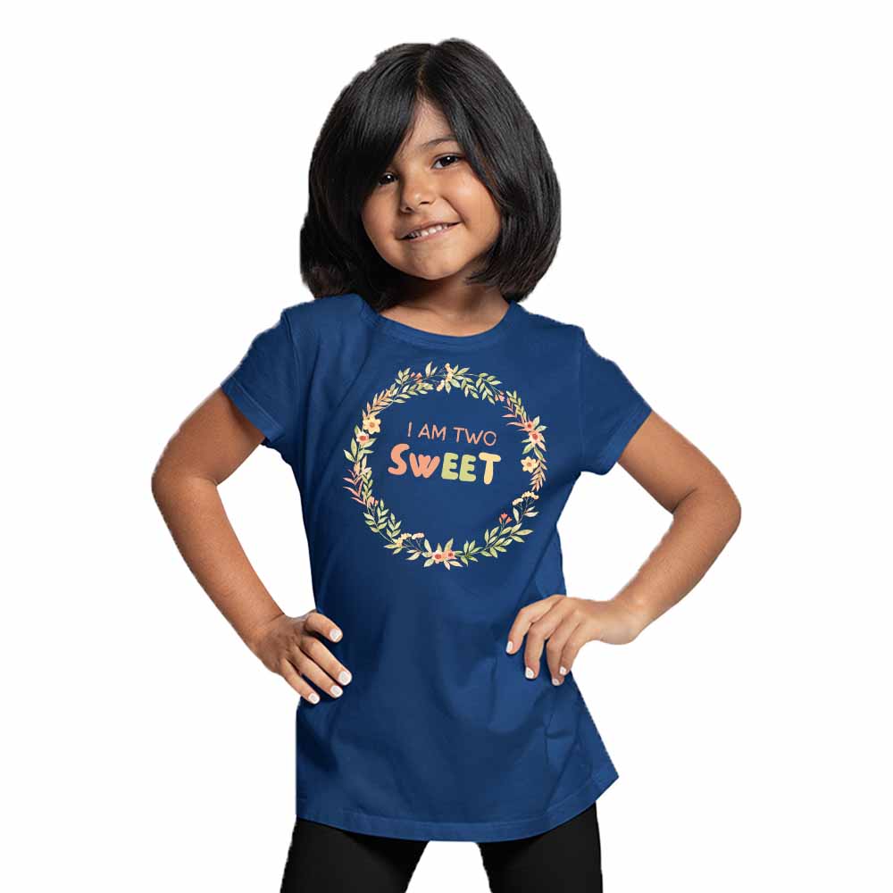 I Am Two Sweet Design kids T-shirt/Romper