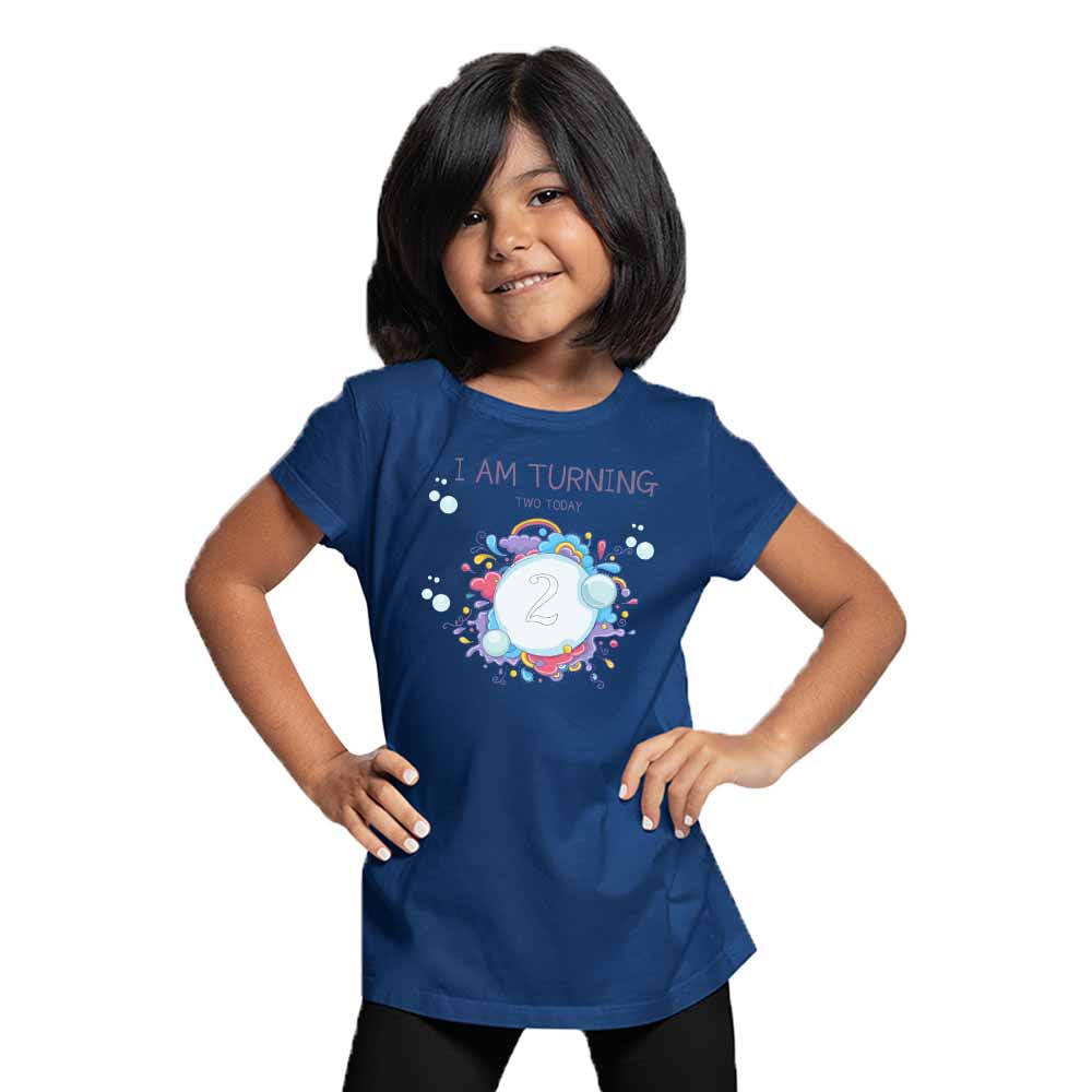 I Am Tuning 2nd Birthday Kids T-shirt